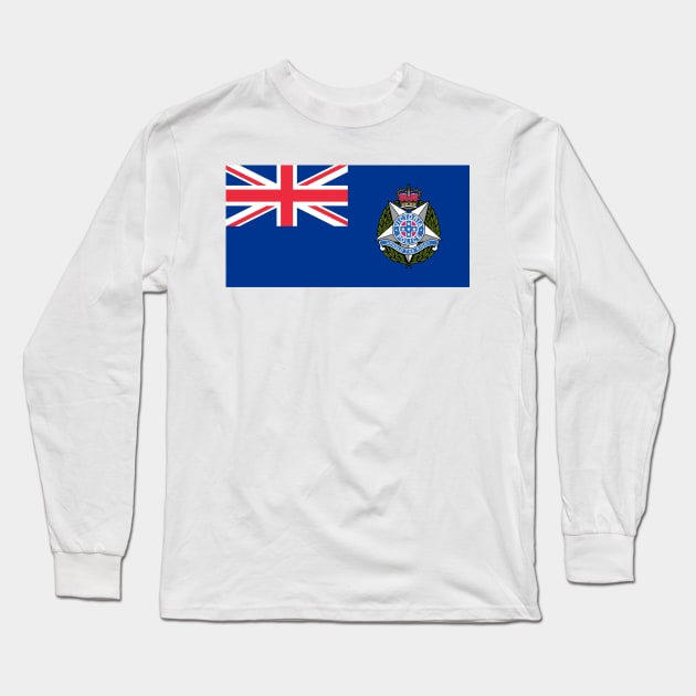 Flag of the Victoria Police Long Sleeve T-Shirt by Wickedcartoons